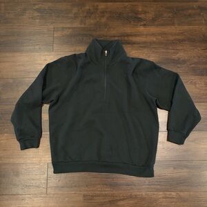 Lululemon Dark Green Steady State Half Zip Pullover Men’s Medium